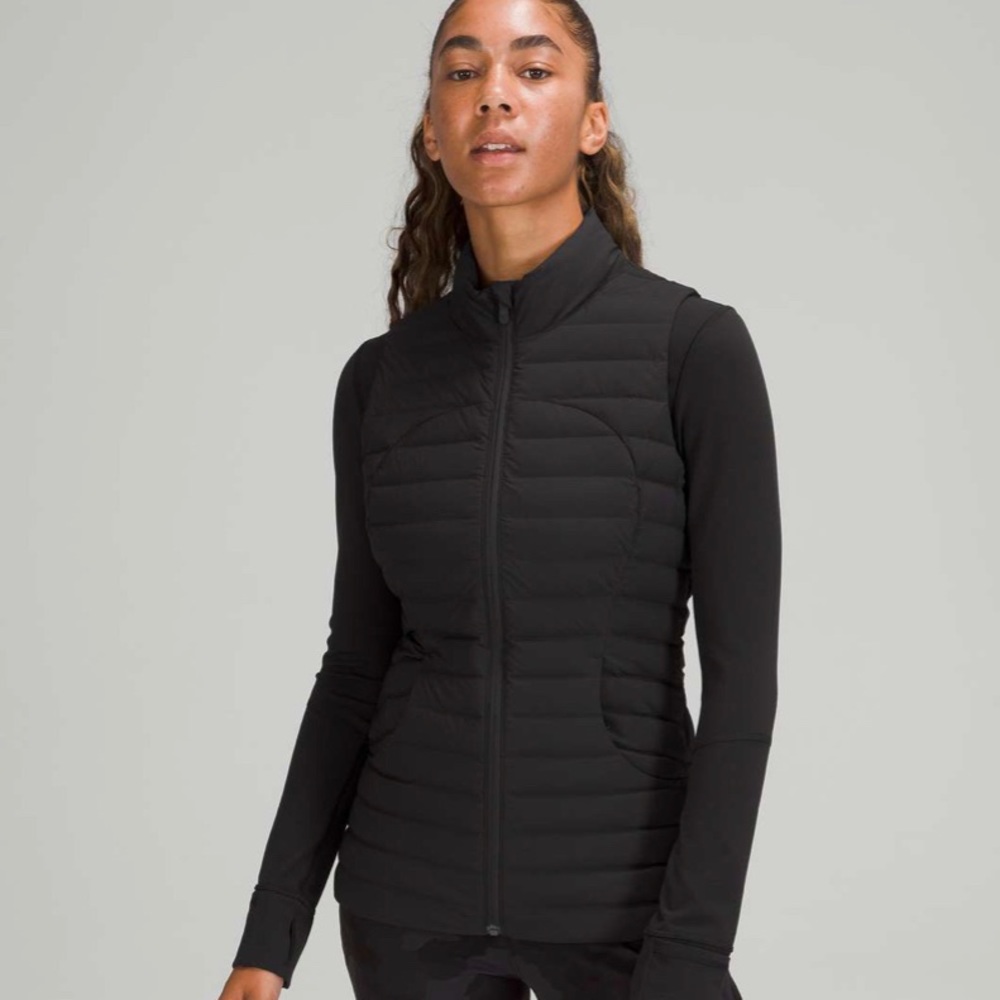 NWT Lululemon Pack It Down Vest with bag Black 4